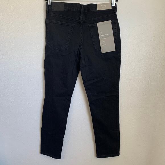 NWT Everlane The Slim Fit Jean in Black - Picture 4 of 12